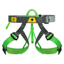 Xinda Outdoor Harness Sports Rock Climbing Half-Body Protection Equipment Waist Support Aerial Survival Mountain Tools