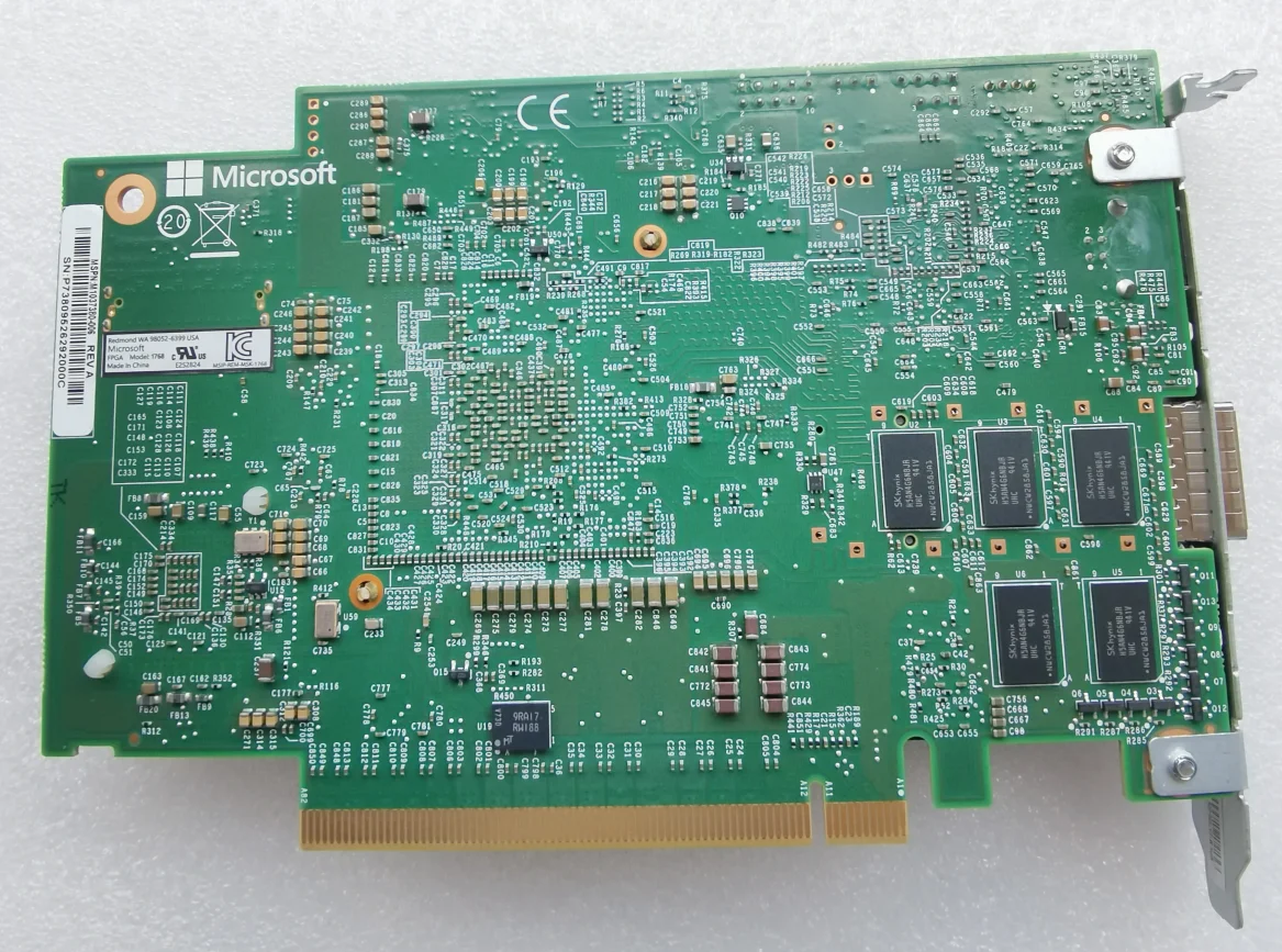 Accelerator Card for Microsoft M1037380-006 REV C PCIE FPGA m.2