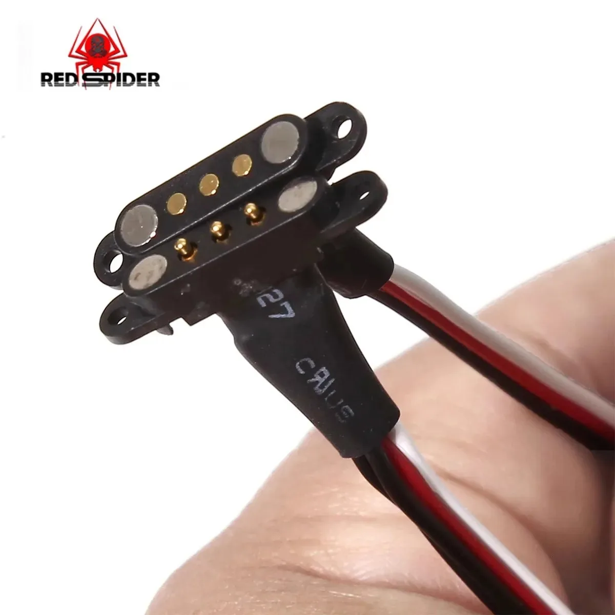 Car lamp magnetic attraction extension line model lamp unit car shell quick disassembly and assembly one tow two magnetic attrac