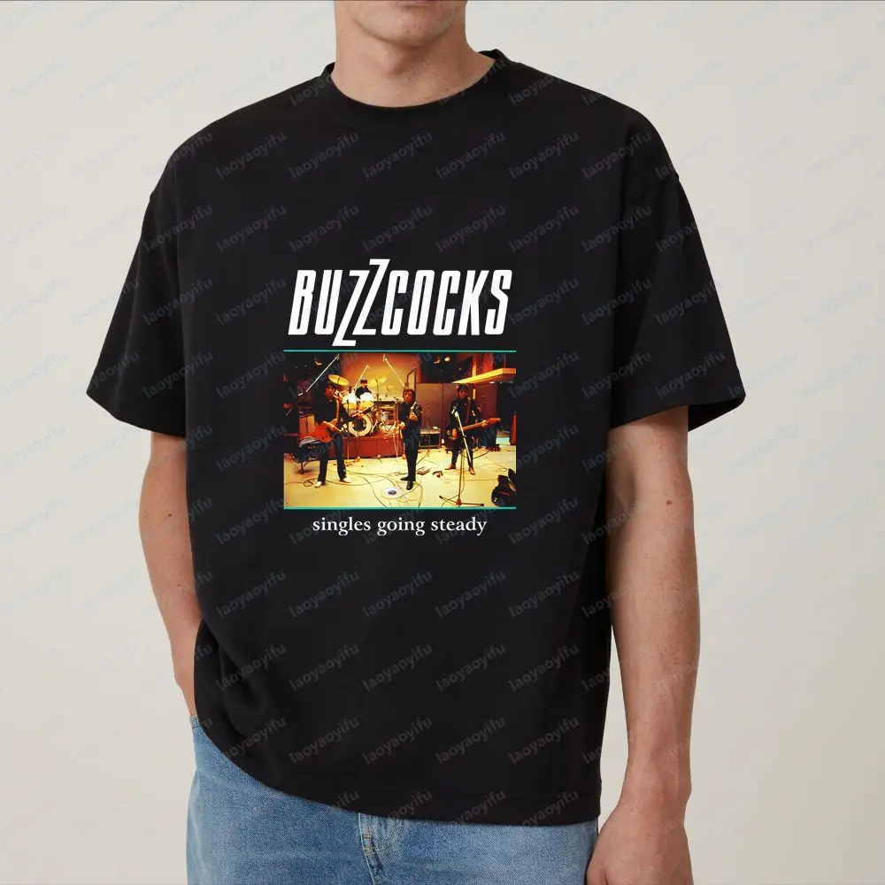 Buzzcocks - Best-selling Trendy Streetwear - Harajuku Short-sleeved Men's and Women's Round-neck Shirts - Comfortable T-shirts