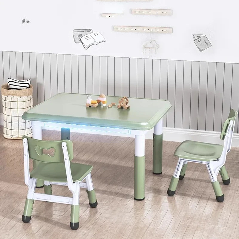 Child Desk Kids Furniture Toddler Table Children's Baby Chair Room Desks Tables Elementary School Table Pour Enfants Student Set