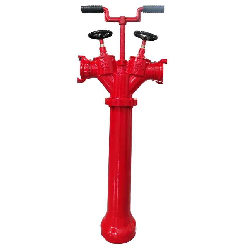 Hidrante de incêndio interno vermelho de alumínio alto TLF Equipamento de incêndio hidratações subterrâneas de estilo russo