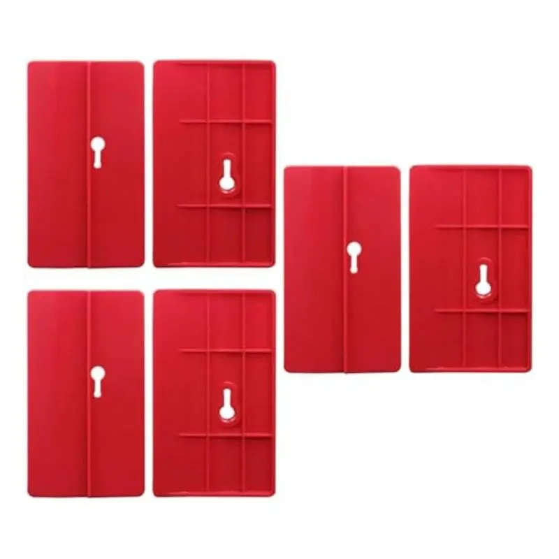 AS63-6Pcs Drywall Fitting Tool Plasterboard Fixing Tool Positioning And Fixing, In Place, Plasterboard Fixing Gypsum Plate