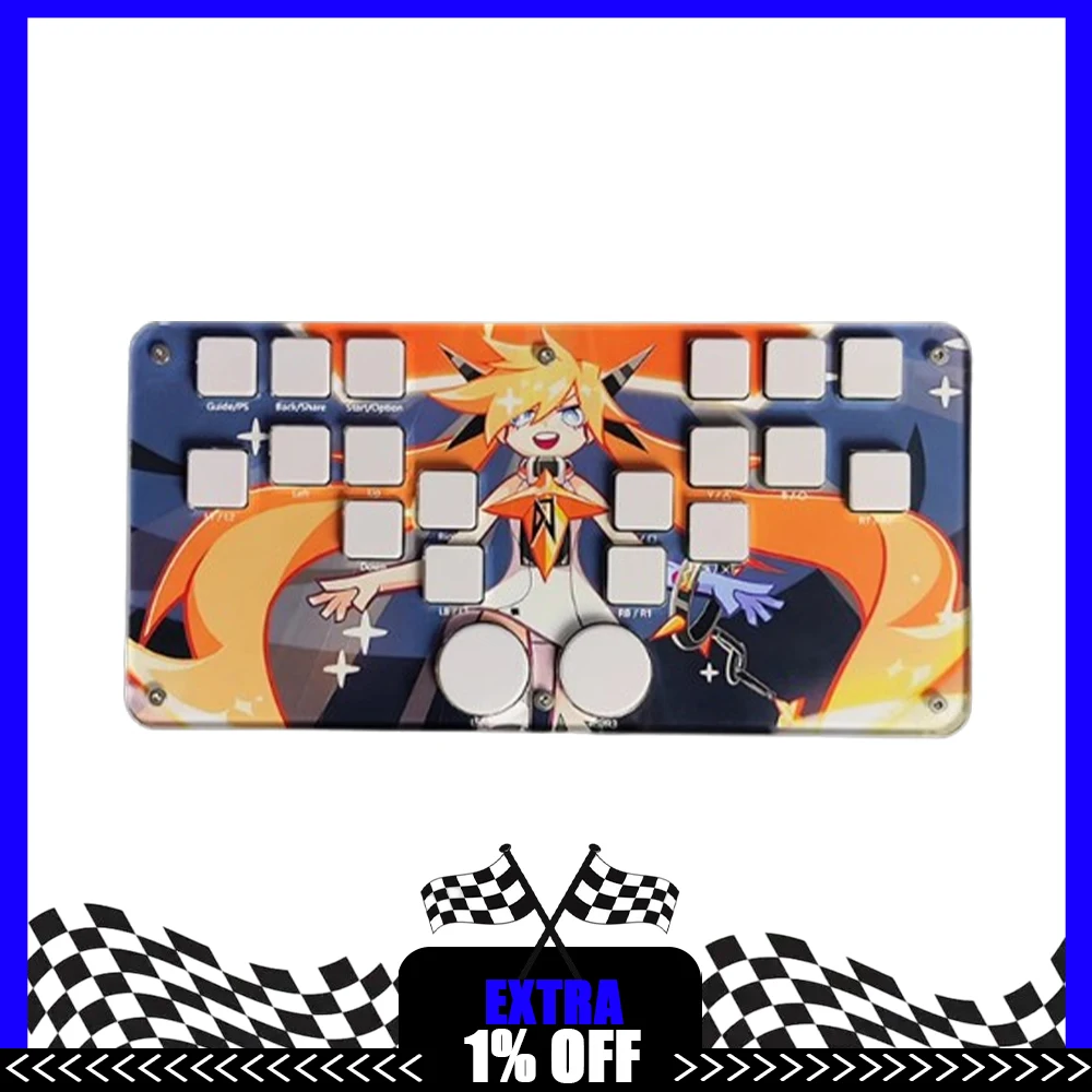 DJMAX Music Game Keyboard Low Profile Switches Mechanical Keyboard For OSU Phigros Music Game Peripherals Game Controller