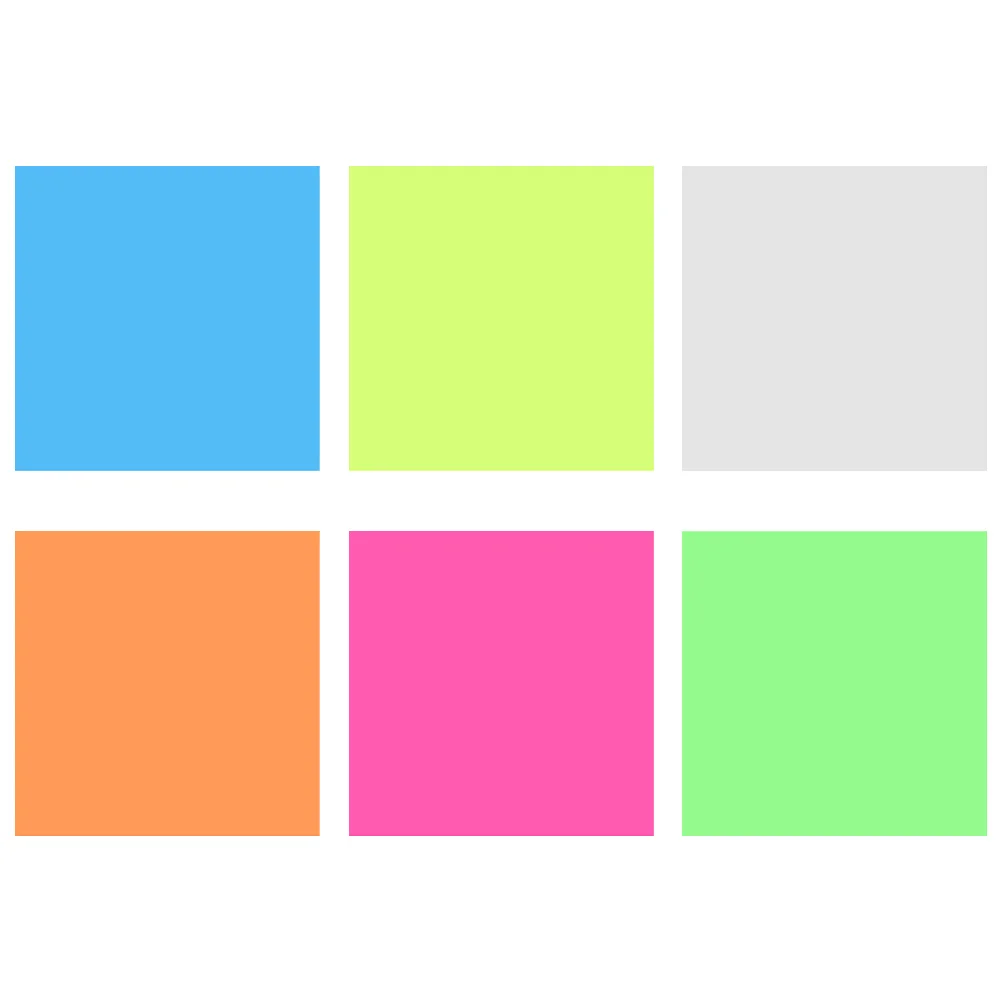 Adesivi memo per la casa Blocco note riutilizzabili Design portatile compatto per la pianificazione dell'organizzazione dell'ufficio, della scuola, lo studio a casa