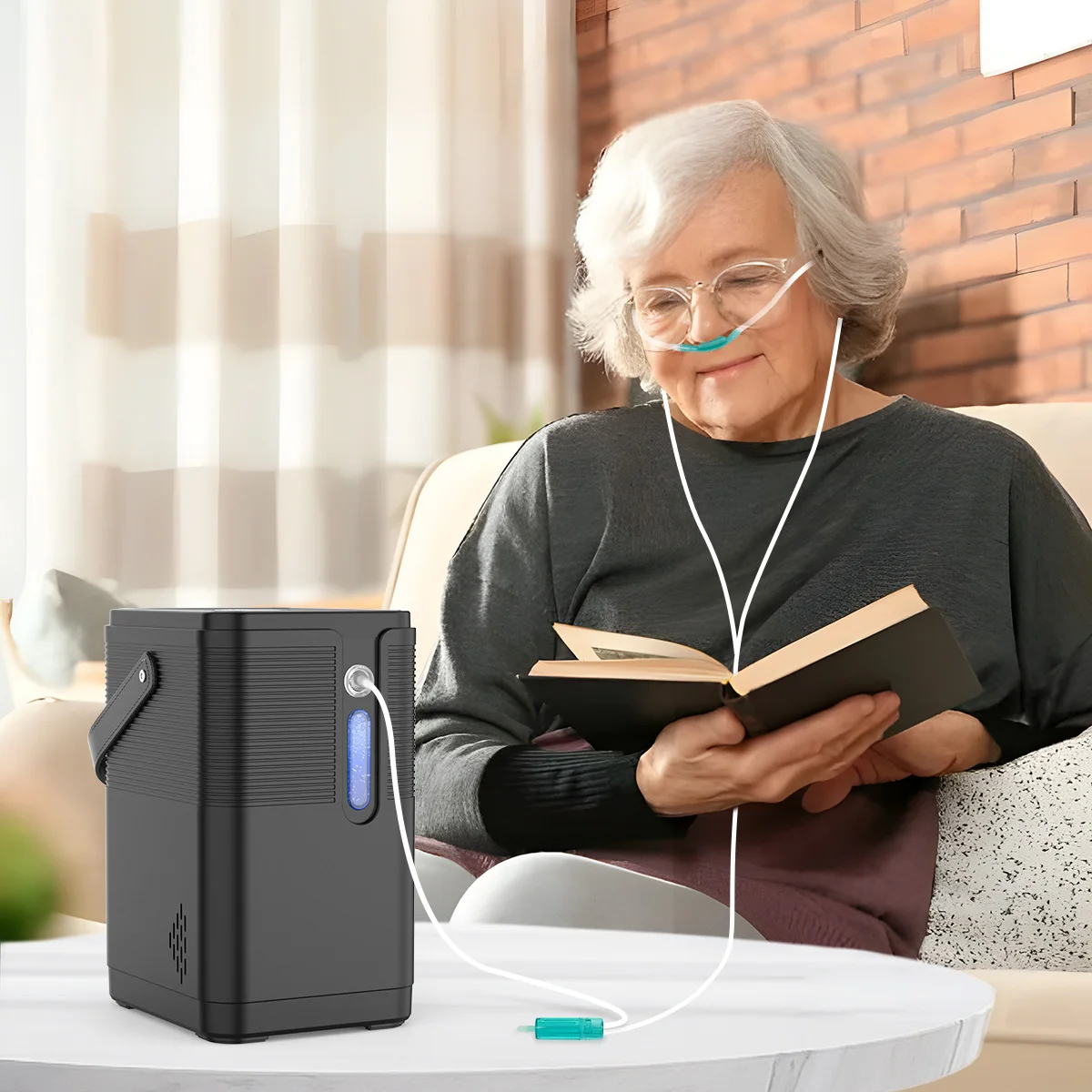 200ml/min Pure Hydrogen Generator SPE PEM Hydrogen Inhalation Machine Home Wellness H2 Generator 99.98% High Purity SUYZEKO