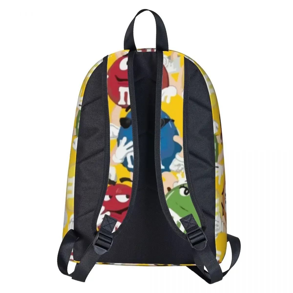 M And Ms-mochila informal para niños, Bolsa Escolar para ordenador portátil, bolsa de viaje de gran capacidad