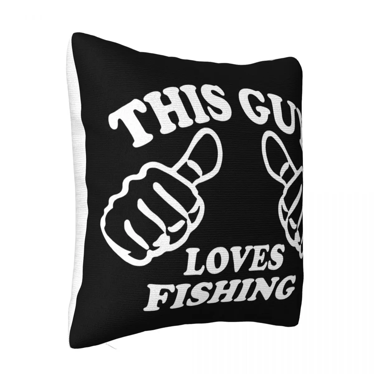 This Guy Loves Fishing Branded Carp Angling Tench Pike Roach Newest Music Unisex Rock Pillow Case