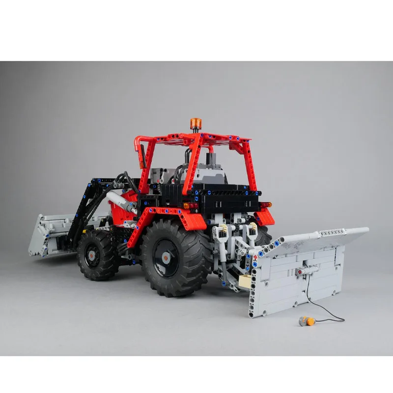 

MOC-117708 Городское здание, трактор с дистанционным управлением, экскаватор, блок, модель 1641, детали, строительный блок на день рождения для мальчика, игрушка в подарок