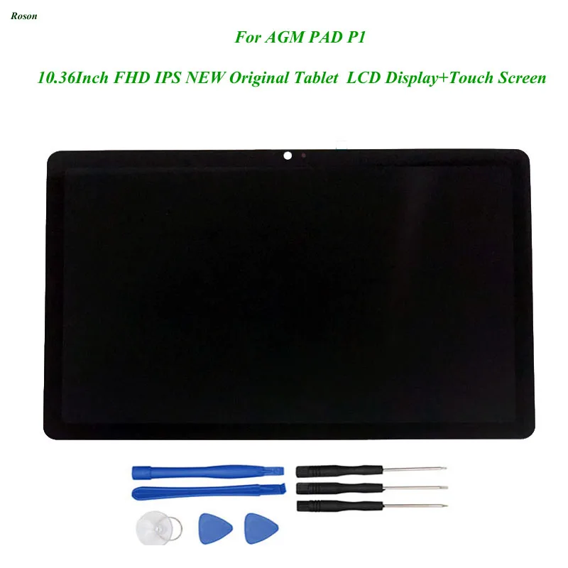 

New Original 10.36inch For AGM PAD P1 Rugged Tablet PC Panel LCD Combo Display Touch Screen Assembly Glass Repair Parts+Tools