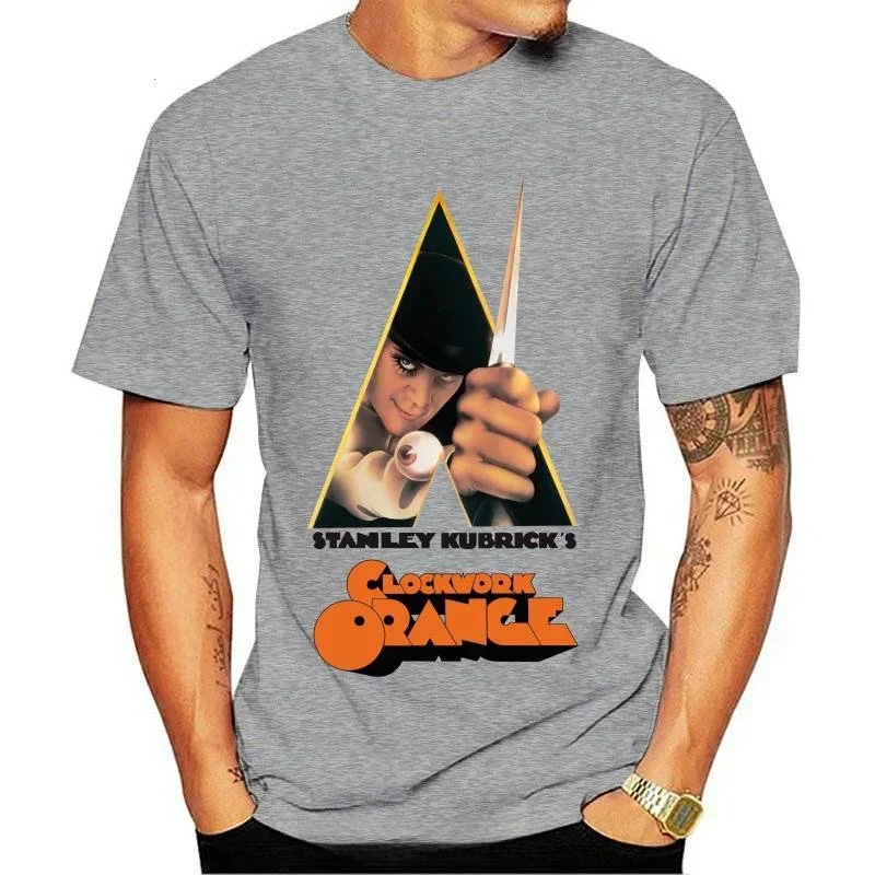 New T-shirt Clockwork Orange Poster Arancia Mechanics man by Hybris