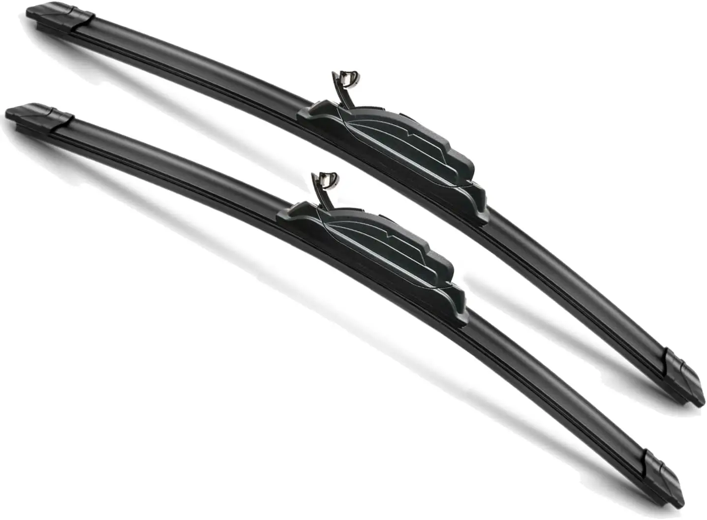 

Windshield Wiper Blades 24" & 19" Set of 2 for U/J Hook with All-Season Performance