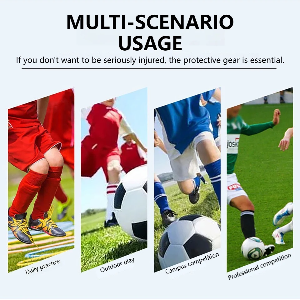 Afbeelding 4: Loogdeel 1 paar Mini voetbal scheenbeschermer master insert scheenbeschermer voetbal enkelbeschermer beschermende uitrusting scheenbeschermer Galvaniseren