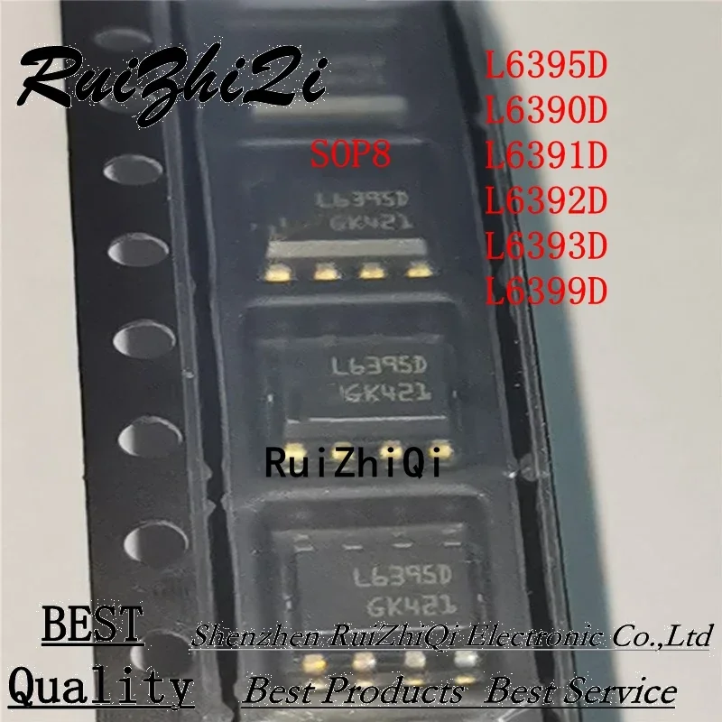 

NEW 5PCS/LOT L6395D L6390D L6391D L6392D L6393D L6399D SOP8 IN STOCK