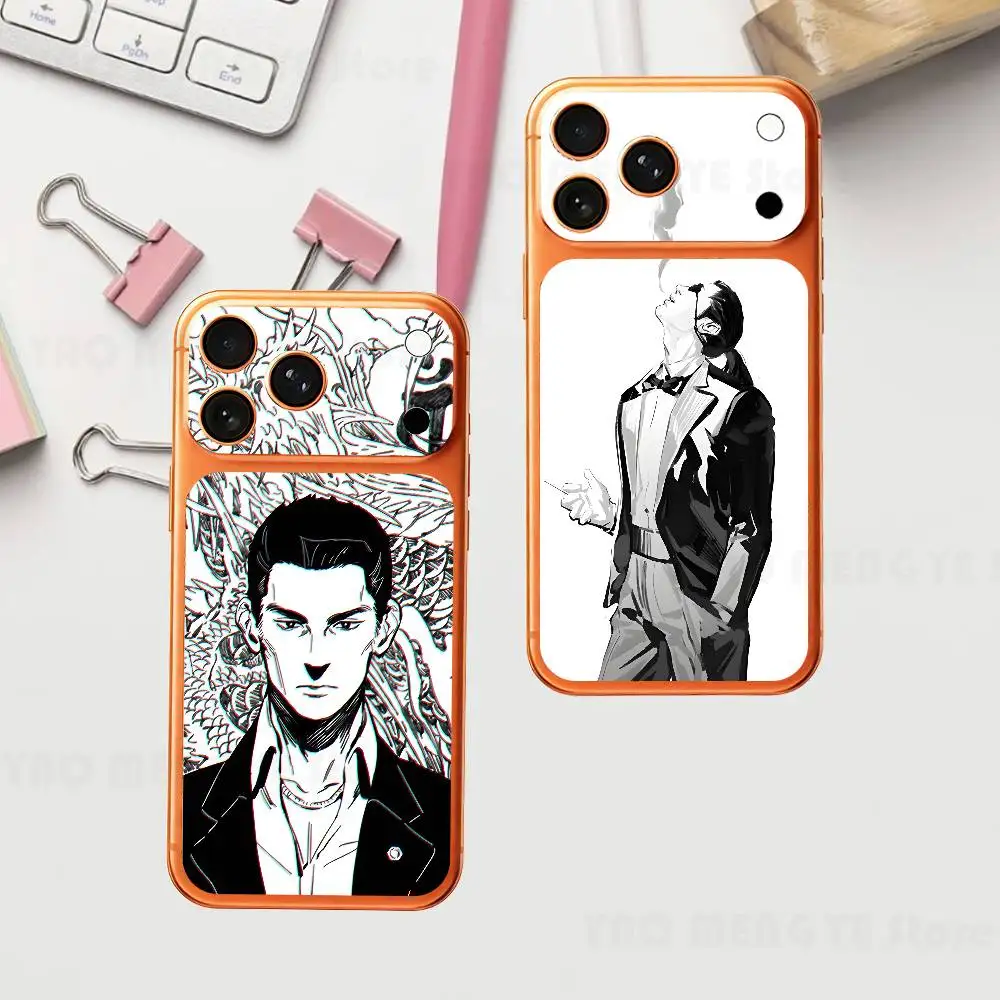 

Goro Majima Dragon For Iphone 17 Pro ProMax Back Protective Decorative Sticker Back Cover