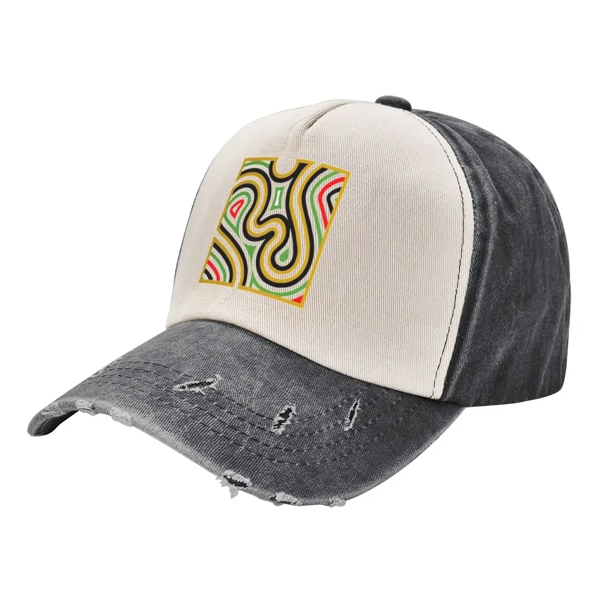 Africa 2 - green Baseball Cap Anime Hat Vintage Trucker Hat Women Hats Men's