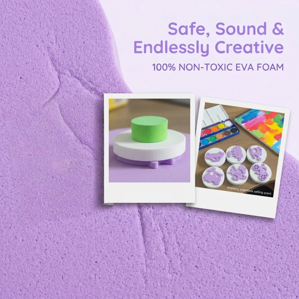 Conjunto de 6 Carimbos de Espu - Art Craft Education avaliação e preço