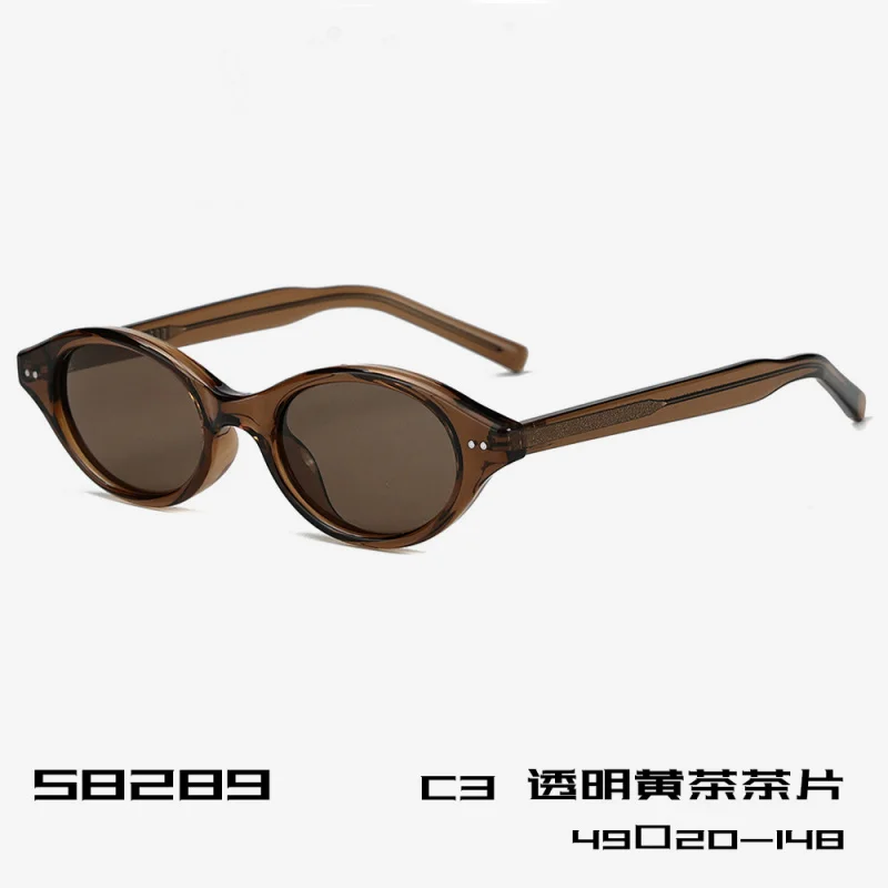 58289 Small Frame Vintage Sunglasses Women TAC Polarized UV Protection Sun Glasses image 2