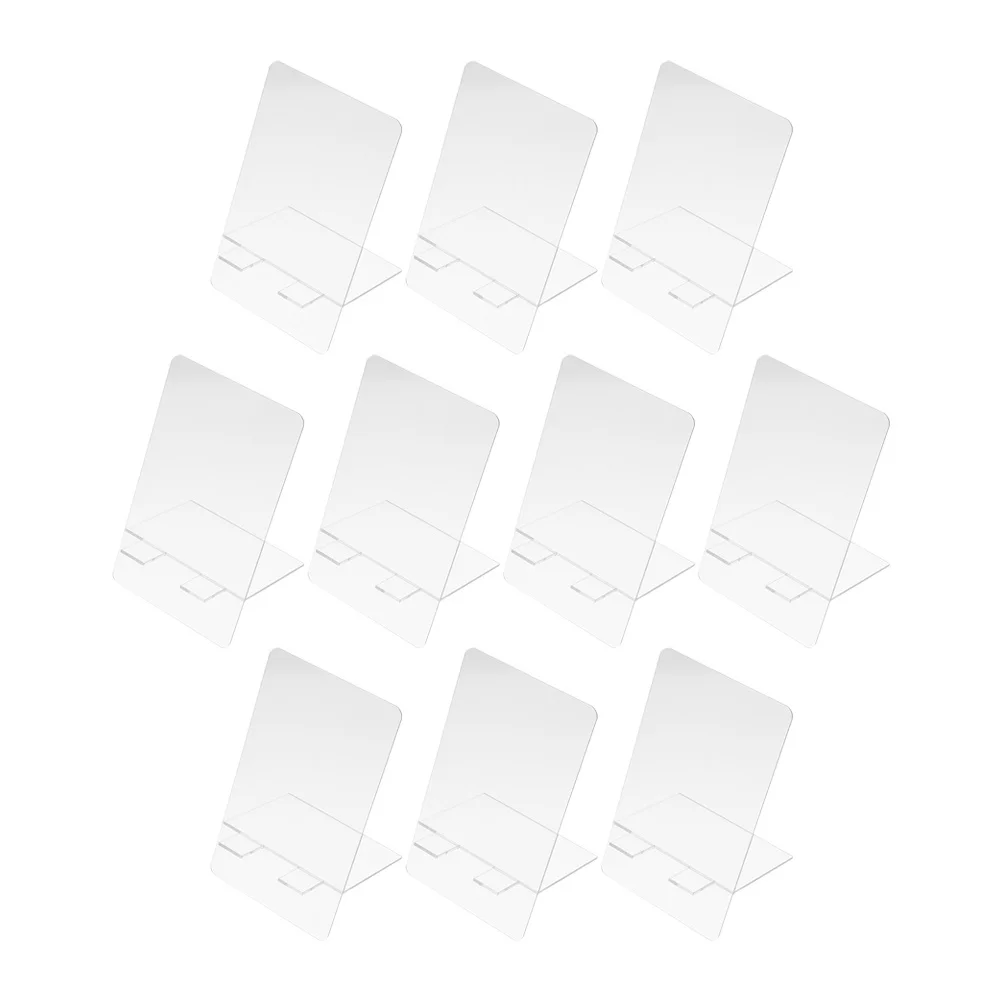 10 قطعة لوحة مذكرة أكريليك لسطح المكتب لوحة كتابة رسائل متعددة الوظائف للاستخدام المنزلي والمكتب مستلزمات مكتبية مستلزمات منزلية #4