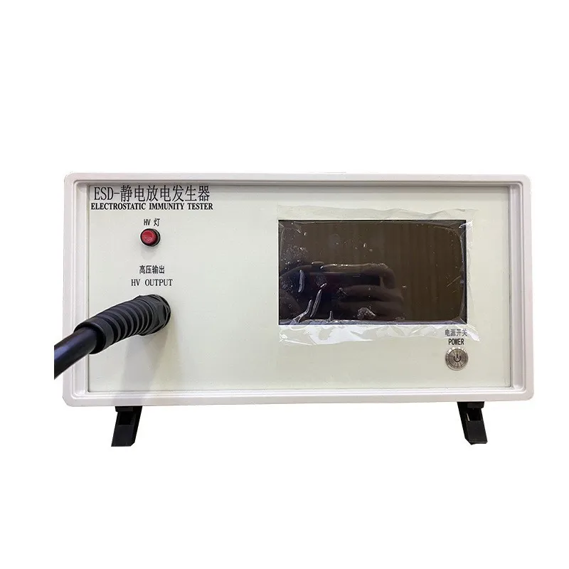 Automatic electrostatic discharge generator 10KV/25KV/35KV withstand voltage and high voltage metal electrostatic tester