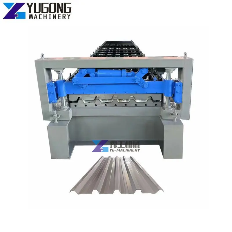 High Quality Glazed Tile Ibr Sheet Double Layer Trapezoidal Roof Press Making Machine Roll Forming Machinery