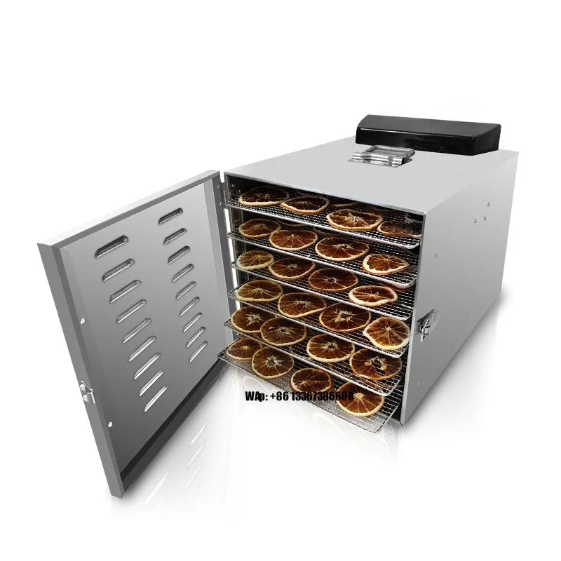 220V 6-layer Stainless Steel Intelligent Temperature Control 400W Motor Fast Drying Machine Air Dryer