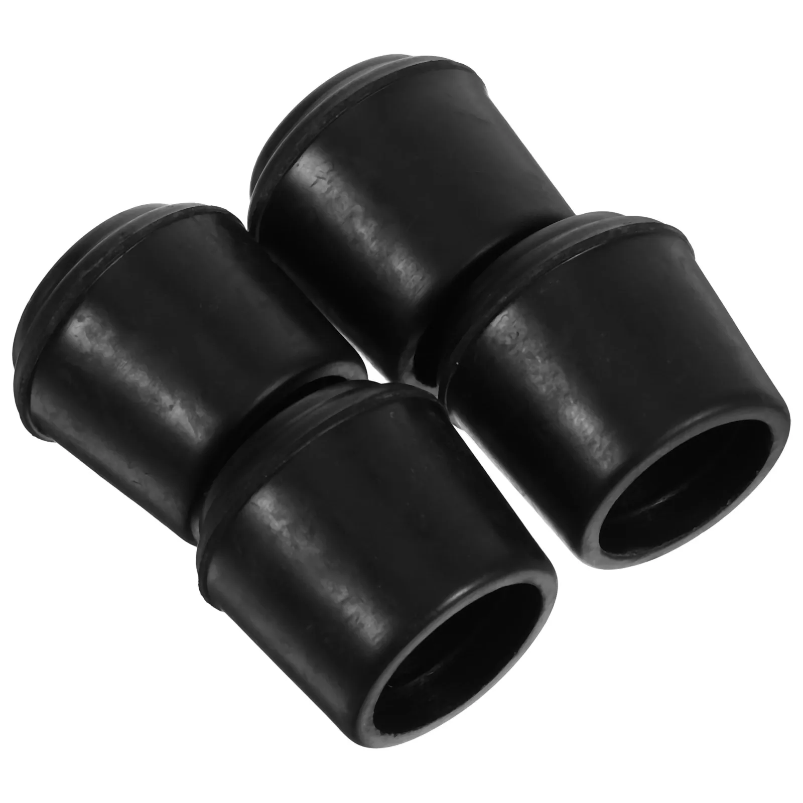 

4 Pcs Furniture Chair Leg Covers Rubber Feet for Chairs Tables Protectors Anti-static Caps Floor Protection Metal Legs