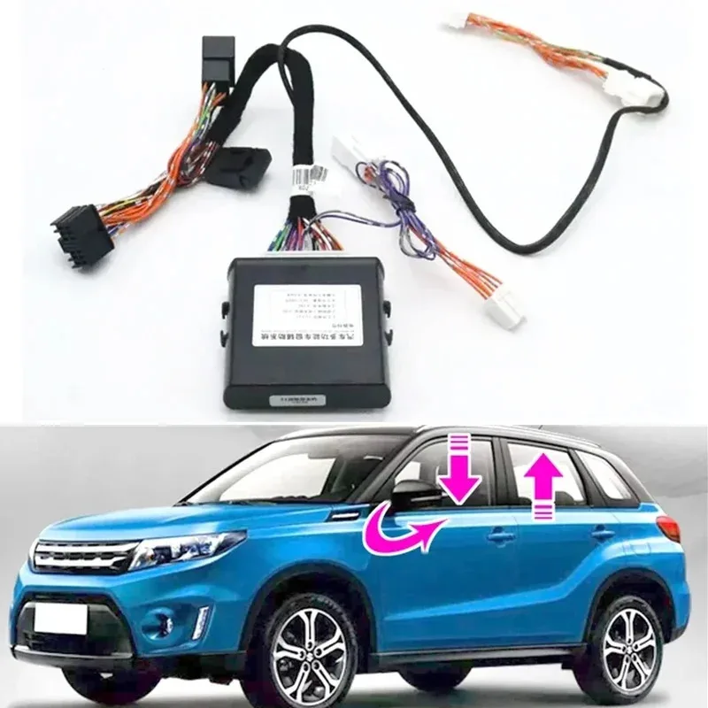 

LHD Automatic Window Open Closer+ Mirror Folding Spread Module For Suzuki Vitara/Baleno 2016-2023 Swift 2018- 2023 Ciaz Eritiga