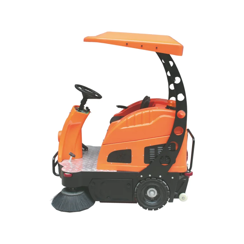 مكنسة كهربائية صناعية تلميع 17.7-23 بوصة ذاتية الدفع سعة 150 لتر شاحنة التنظيف الخارجية #3