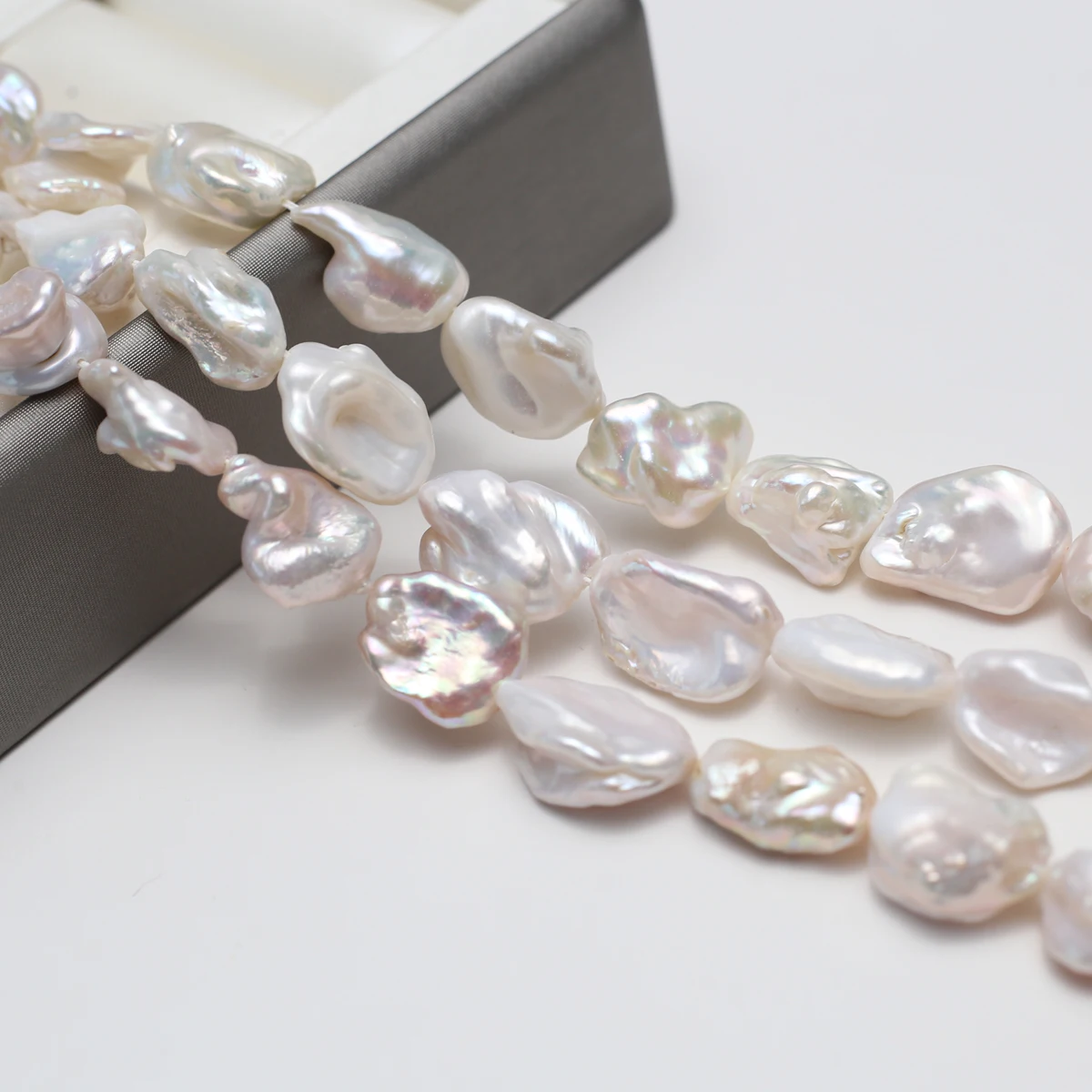 

12-15mm Baroque Natural Freshwater Pearl Irregular Shape Semi-Finished Beads for Jewelry Making DIY Necklace Bracelet Accessory