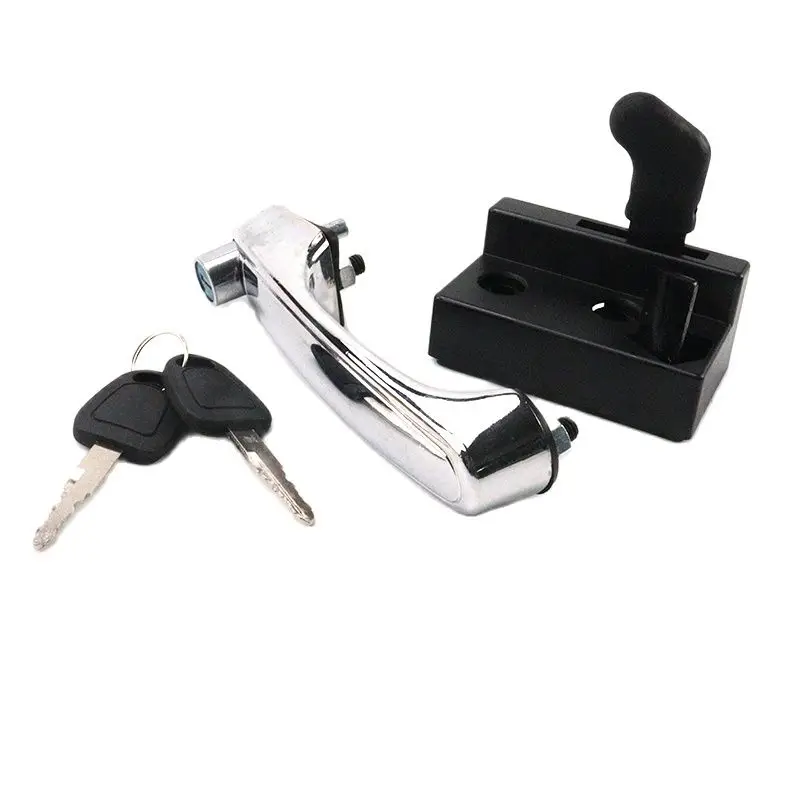 Excavator Cab Door Handle Interior Lock Block Door Lock Assembly Accessories For Doosan Daewoo DX55-9 60-9C