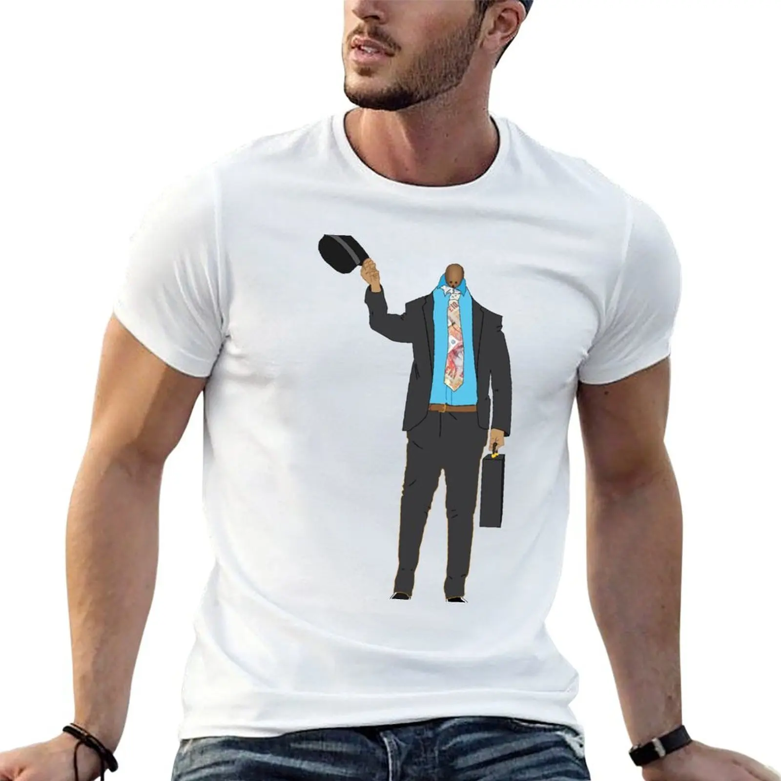 

coconut business man Taskmaster fan art T-Shirt t shirt man designer anime tshirt t shirts with prints T-Shirt