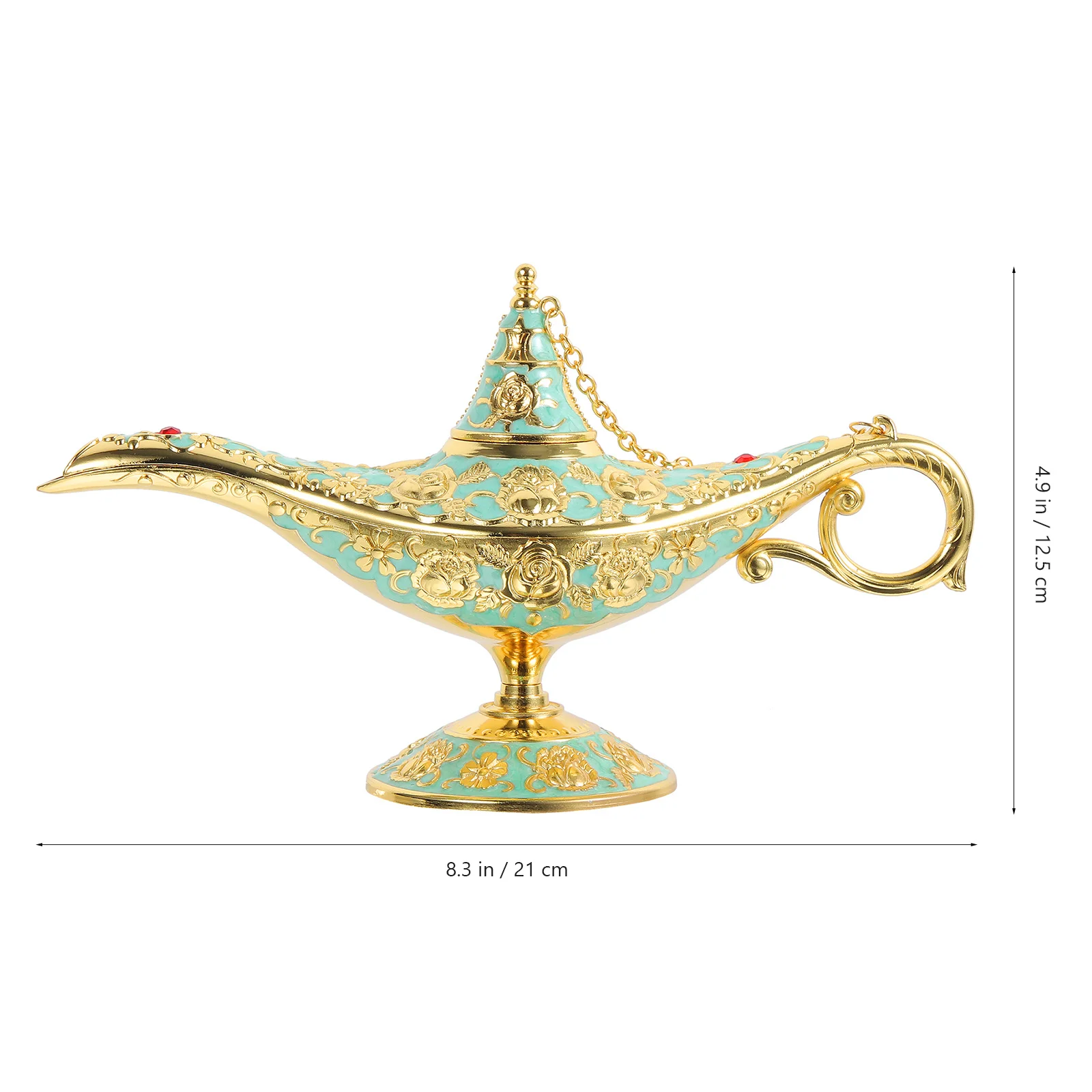 

Ornament Desktop Vintage Metal Carved Decor For Home Desktop Tabletop Carved For Decoration Decoration Party Light Craft