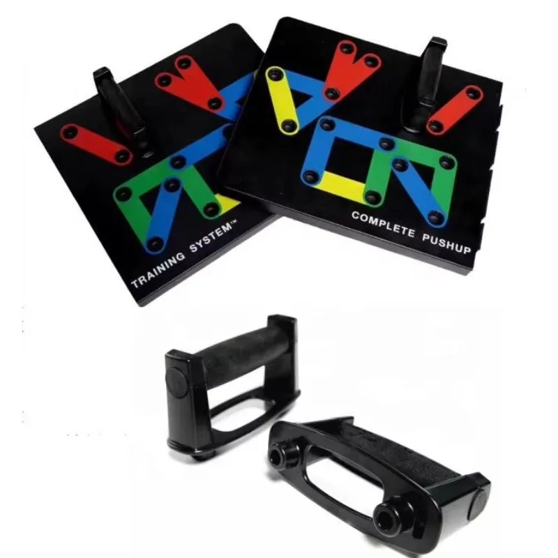 ABS Push-Up Board with Handle System Home Gym Handstand & Press Tool