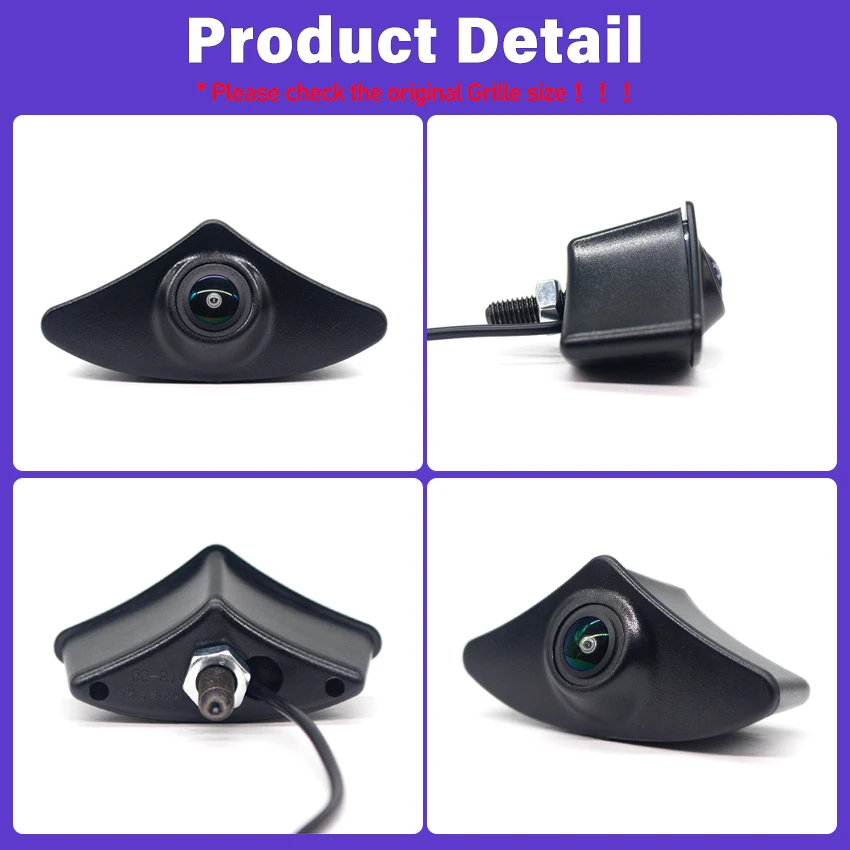 أ اتش دي 1280*720 بي 170 °   عين السمكة الجبهة شعار عرض الكاميرا ل Mazda6 Atenza GJ GL 2012 2013 2014 2015 2016 2017 مركبة سيارة كاميرا