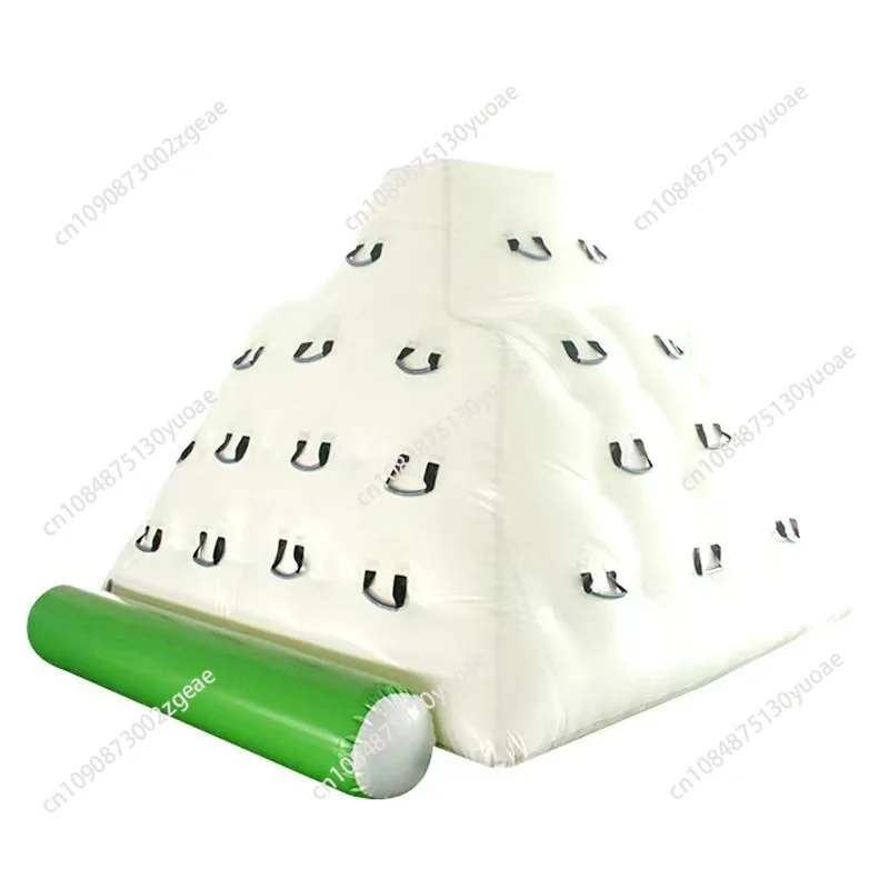 Inflatable water slides, floating slides, lake slides, durable floating slides for water parks