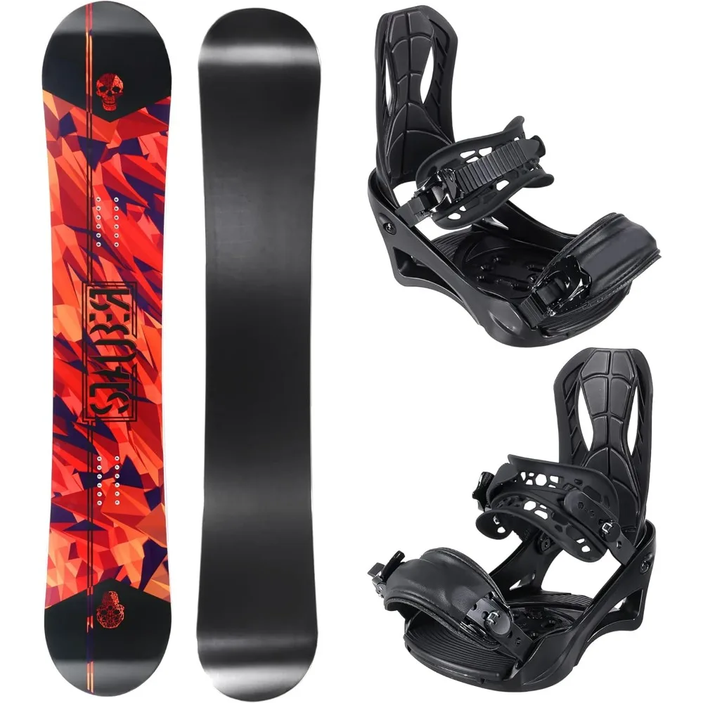 Summit Snowboard & Binding Package Size 161- Best All-Terrain, Twin Directional