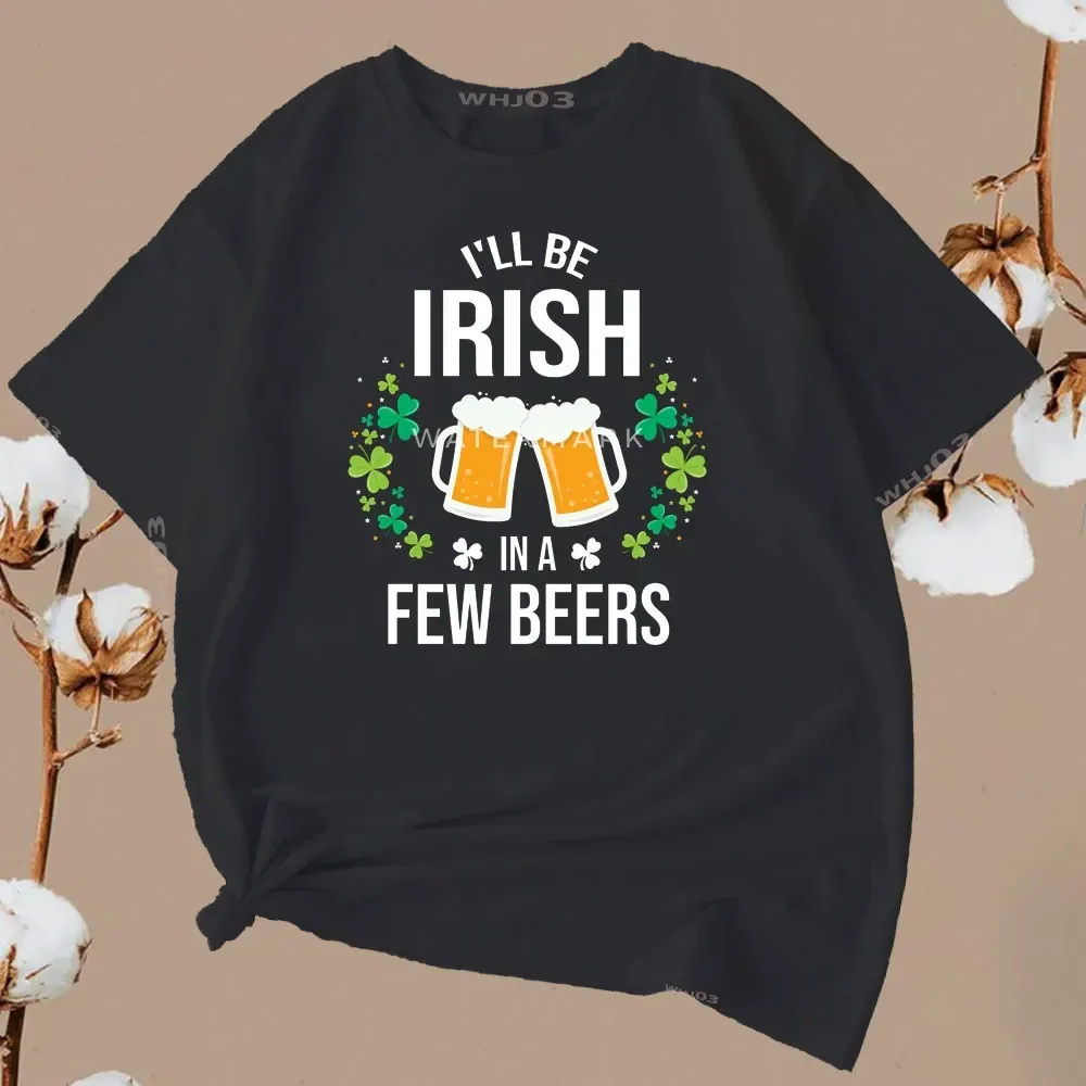 St. Patrick’s Day Men T Shirt Summer Top 3.17 Happy Carnival Ireland Festival Green Tee Short Sleeve Harajuku TShirt Street image 6