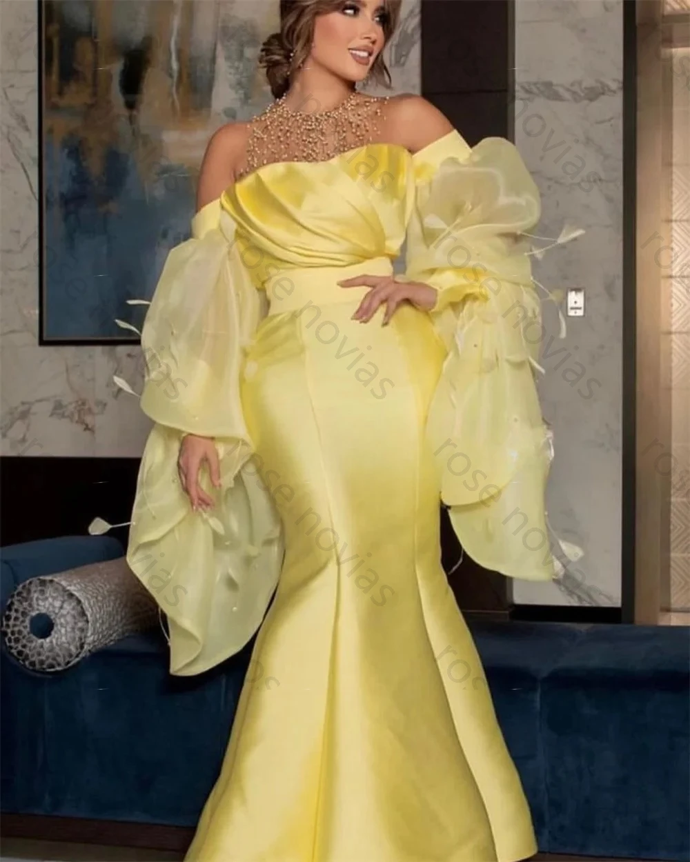 

Высококачественные индивидуальные великолепные повседневные плиссированные длинные платья русалки с открытыми плечами, элегантные изысканные платья на заказ