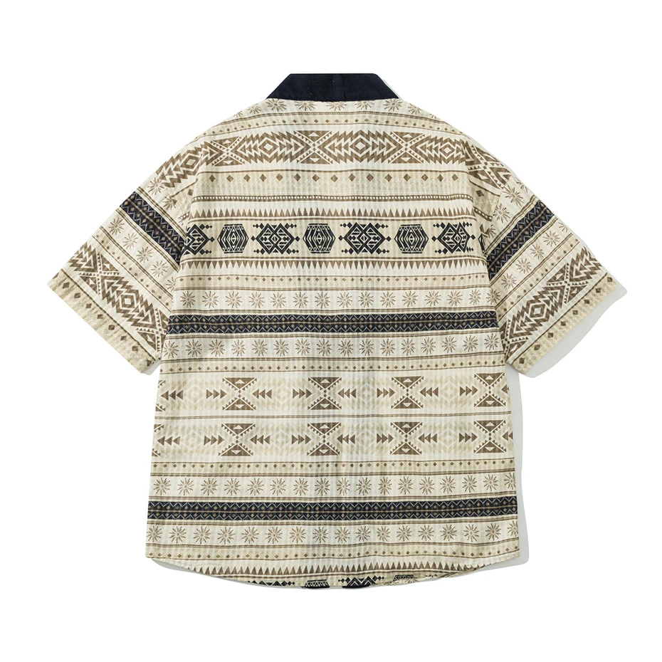 Mens Summer Kimono Shirts Streetwear Vintage Japan Style Cardigan Coats Men Oversized Harajuku Print Casual Blouse Male