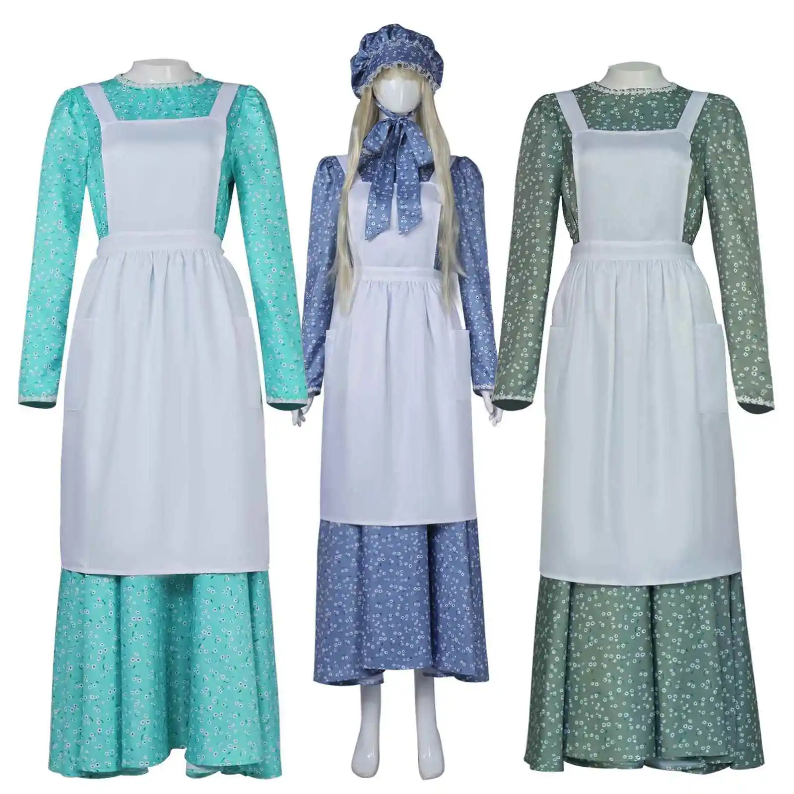 

Stage Performance Costume Medieval Country Maid Outfit loween Cosplay Renaissance Lady Dr Women's Traditional Ethnic Wear