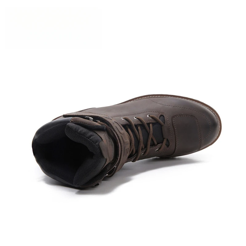 รองเท้าบูทขี่มอเตอร์ไซค์หนังวัวแท้ ARCX รุ่นวินเทจ กันน้ำ ระบายอากาศ กันลม รองเท้าบูททำงาน รุ่น L60594