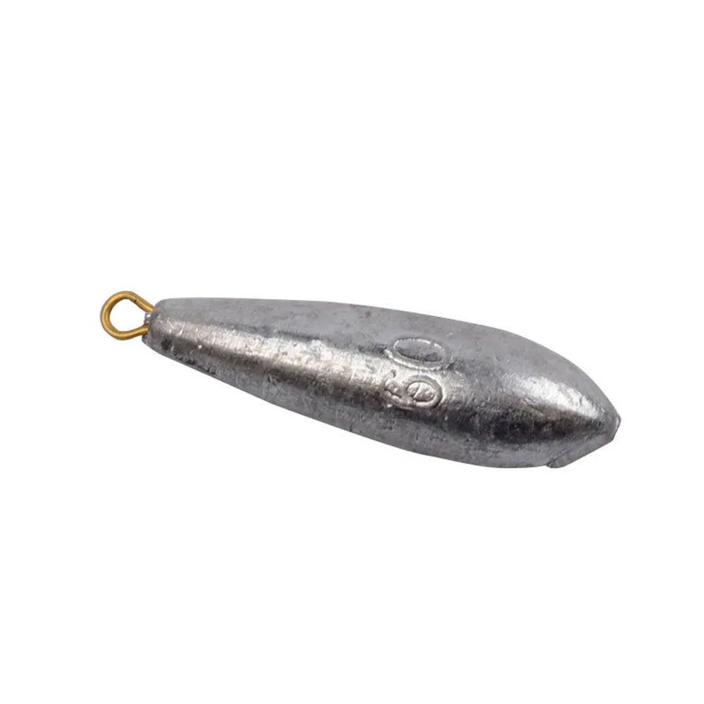 Oval Water Droplets Weight Split Shot Solid Tackle Sinking Bait Fishing Sinkers Lead Weights Fishing Accessories Lead Sinker