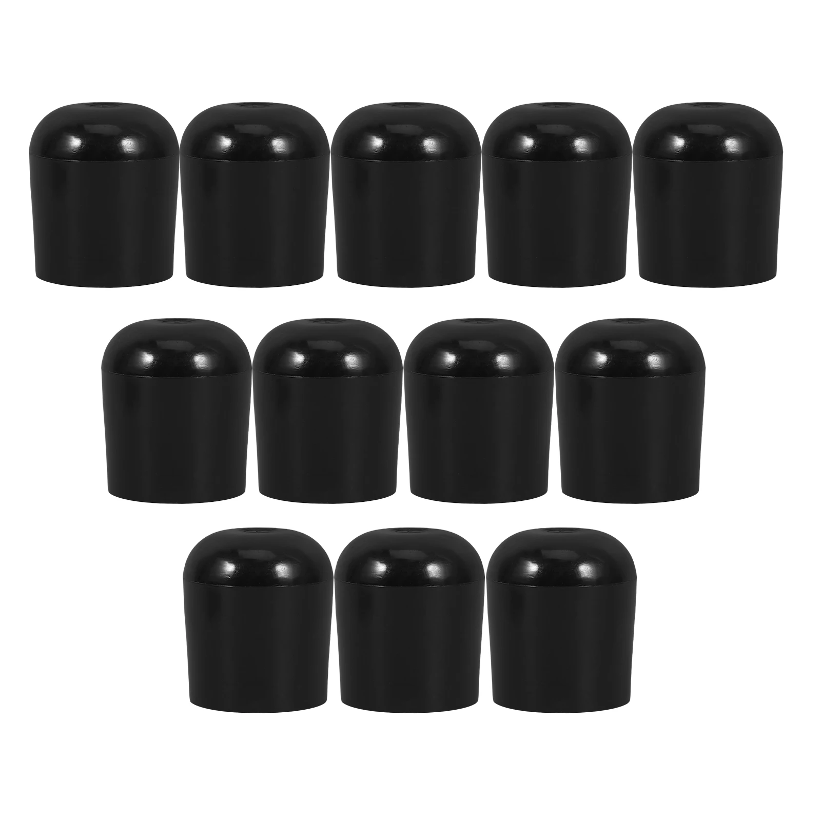 

12Pcs Chair Foot Covers Floor Protectors for Wood Tile Furniture Leg Caps Rubber End Tips Sliders Furniture Stopper