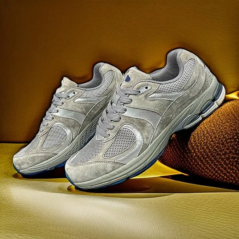 

Lined WarmBreathable walking casual sports shoes, mesh design, sweat - free strides