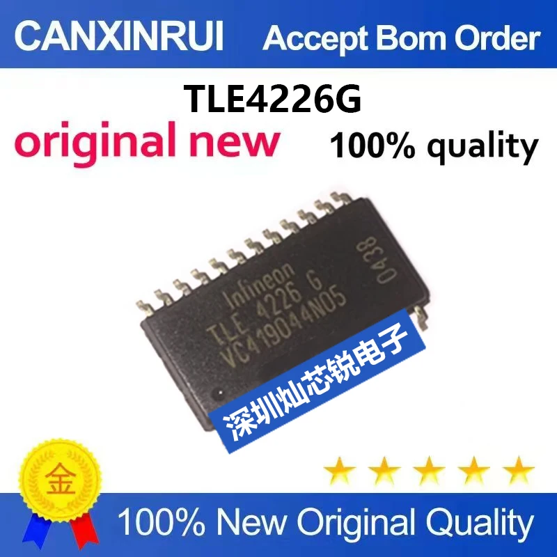(5-100pieces)TLE4226G M154 Car Engine ECU Air Conditioning Fuel Pump Driver Chip