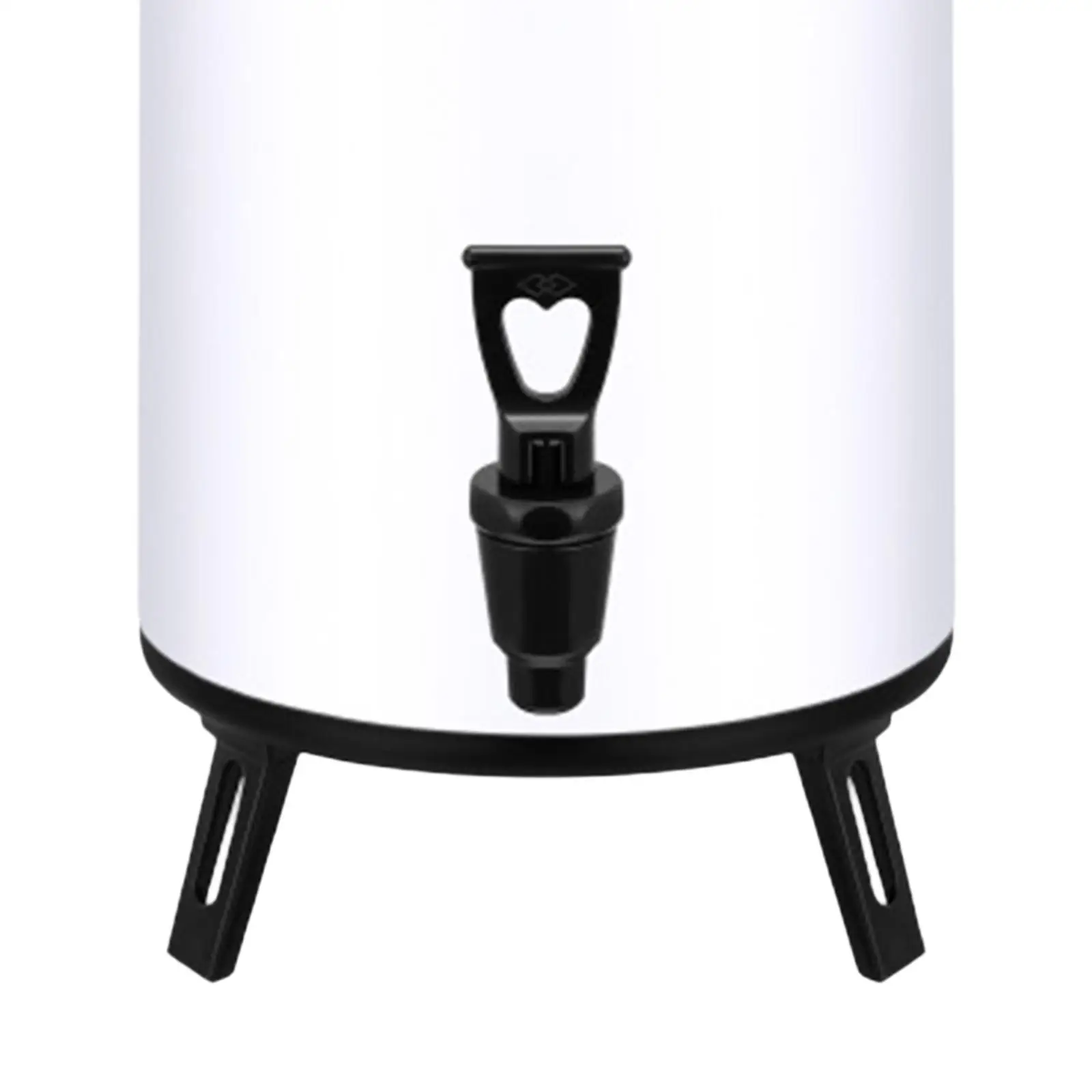Insulated Tea Barrel Drink Dispenser with Faucet for Outdoor Birthday Party