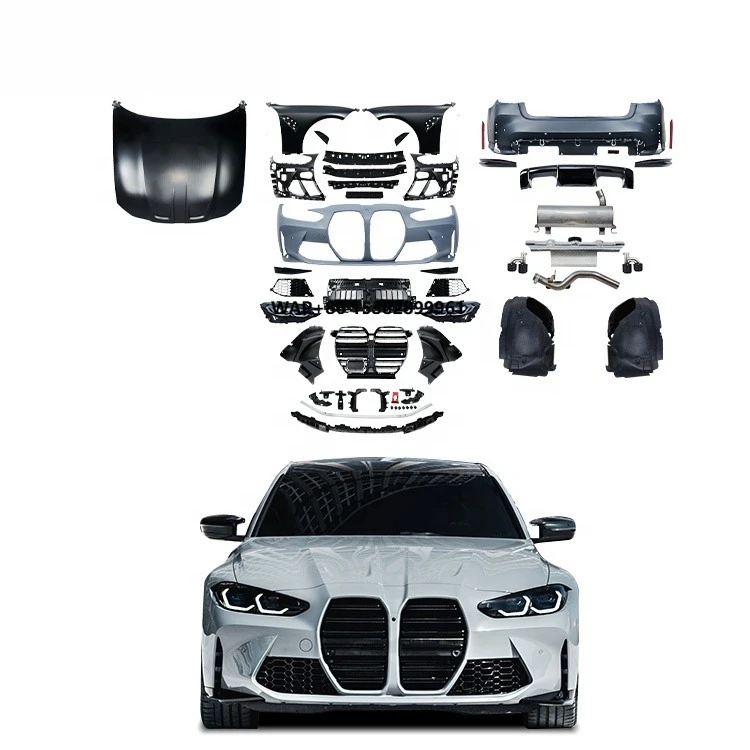 

G20 Upgrade New Design G80 M3 Style Bodykit Front Bumper Hood Fender Headlight Exhaust for G20 G28 320i 330i