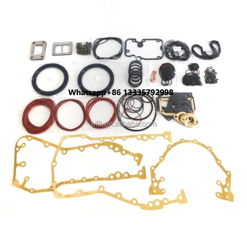 

Полный комплект прокладок цилиндра для Mitsubishi Marine S6R2 37594-33220, комплект для капитального ремонта, комплект прокладок