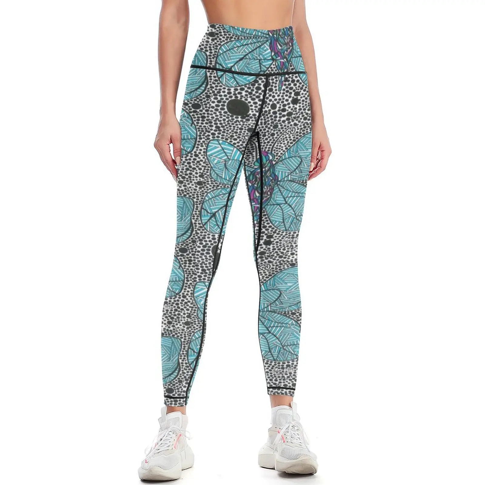 

Funky butterfly Leggings Leginsy push up push up legging gym wear Womens Leggings